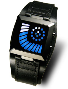 Illustration for article titled Tokyoflash Kyokusen Watch's Series of Digital Tubes Confuses Noobs